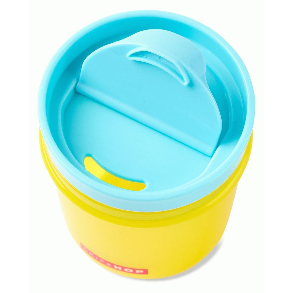 SkipHop Zoo Bee/ Owl Tumbler Cups Set of 2 Age- 18 Months & Above 