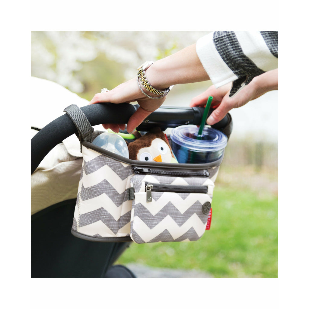 Skip Hop Grab & Go Stroller Organizer Chevron Age-6 Months & Above