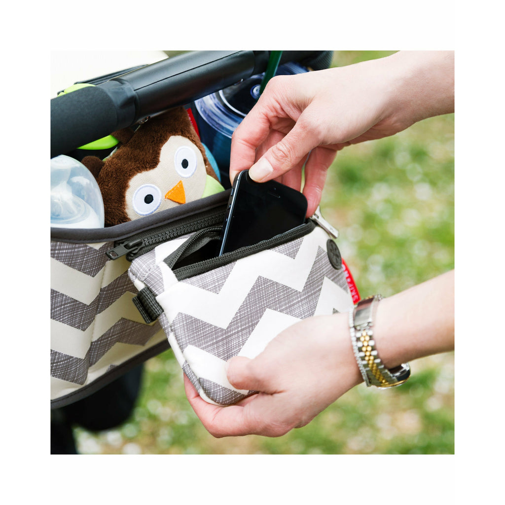 Skip Hop Grab & Go Stroller Organizer Chevron Age-6 Months & Above