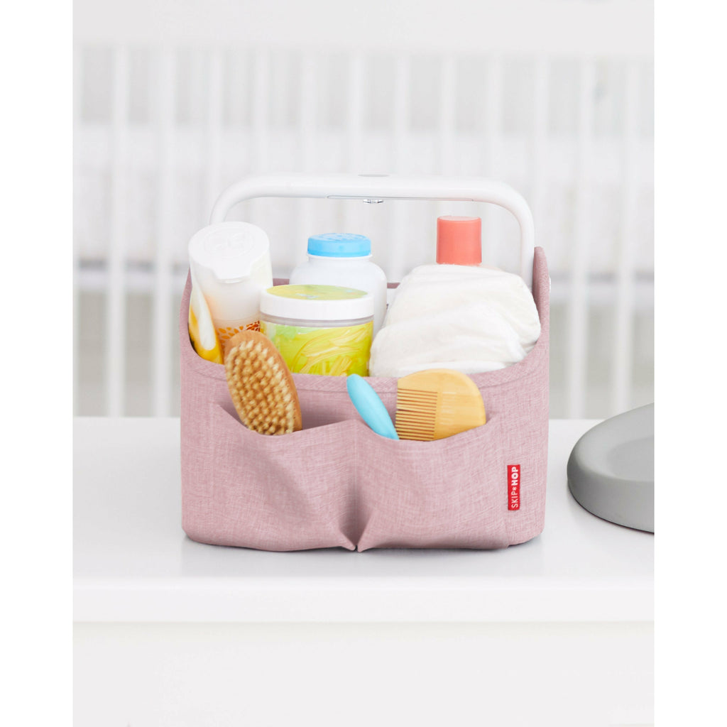 Skip Hop Light Up Diaper Caddy Heather Heather Pink Age-Newborn & Above