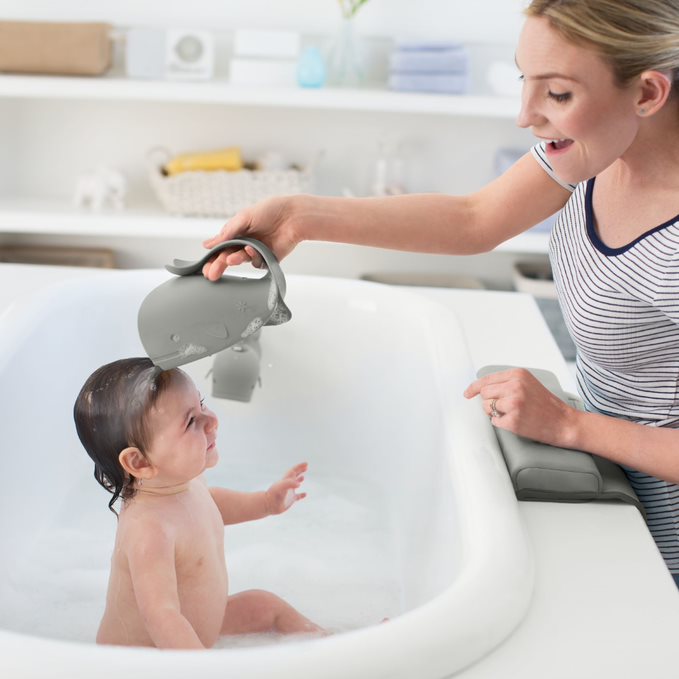 Skip Hop Moby Waterfall Rinser Grey Age-Newborn & Above