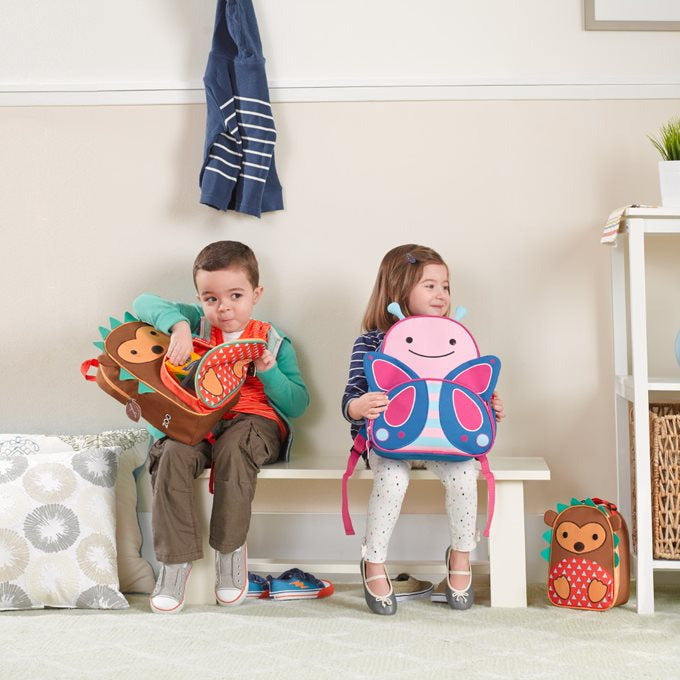Skip Hop Zoo Backpack Hedgehog Age-6 Months & Above