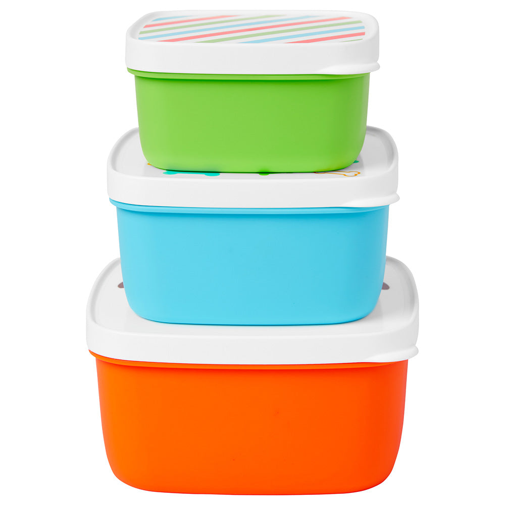 Skip Hop Zoo Dog Snack Box Set of 6 Multicolor Age- 18 Months & Above