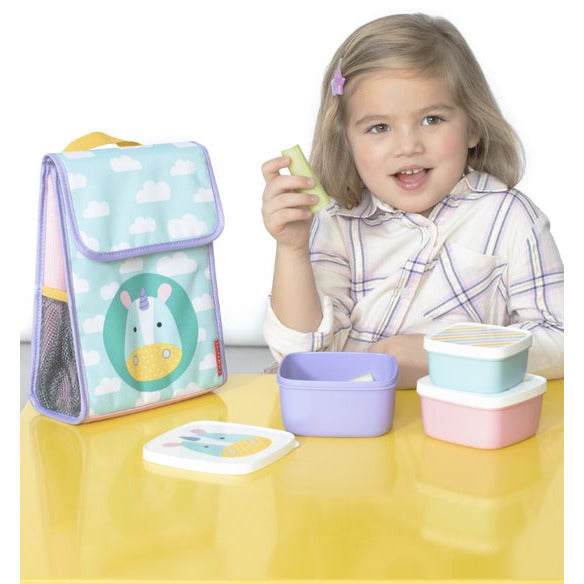 Skip Hop Zoo Lunch Bag Unicorn Age-3 Years & Above