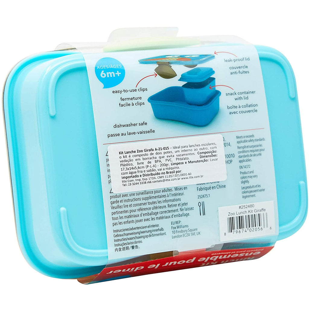 Skip Hop Zoo Lunch Kit Giraffe Multicolor Age-6 Months & Above