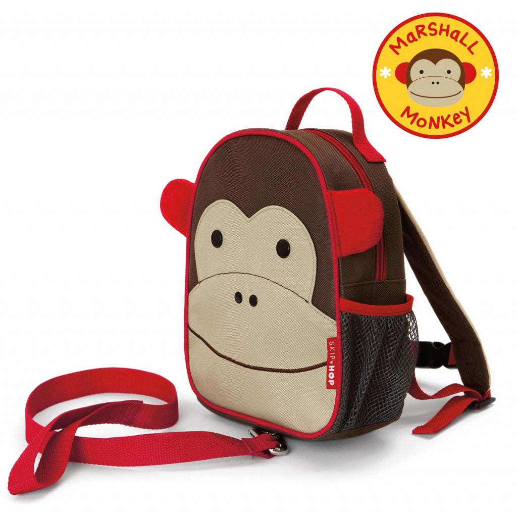 Skip Hop Zoolet Monkey Backpack Multicolor Age-2 Years & Above