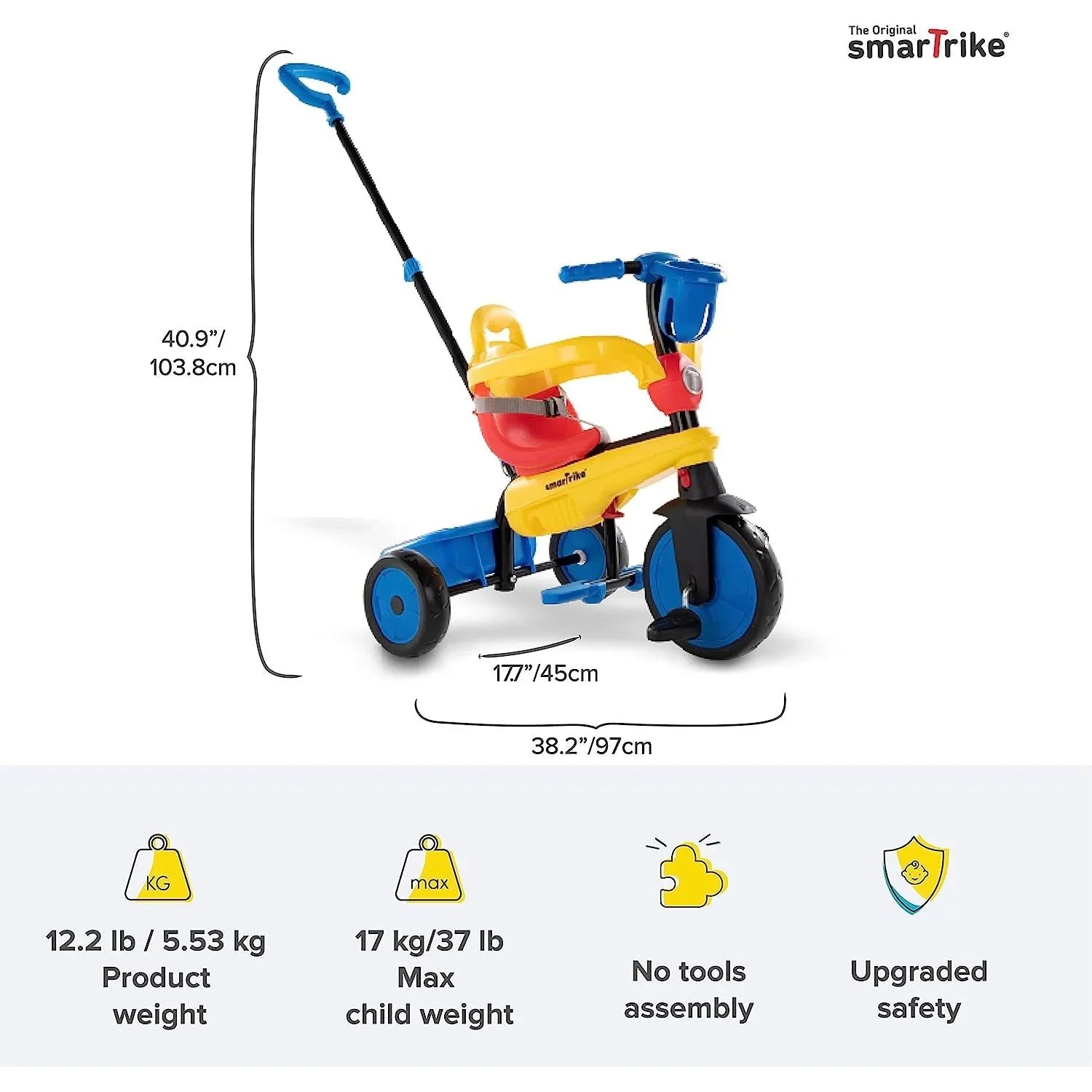 Smartrike   Breeze S   Trike Multicolorcolorcolor Age 15 Months & Above