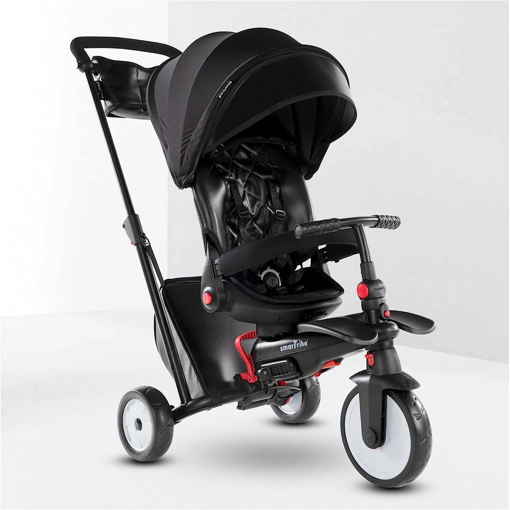 Smartrike STR 7 Urban Folding Baby Tricycle Black Age 6 Months & Above