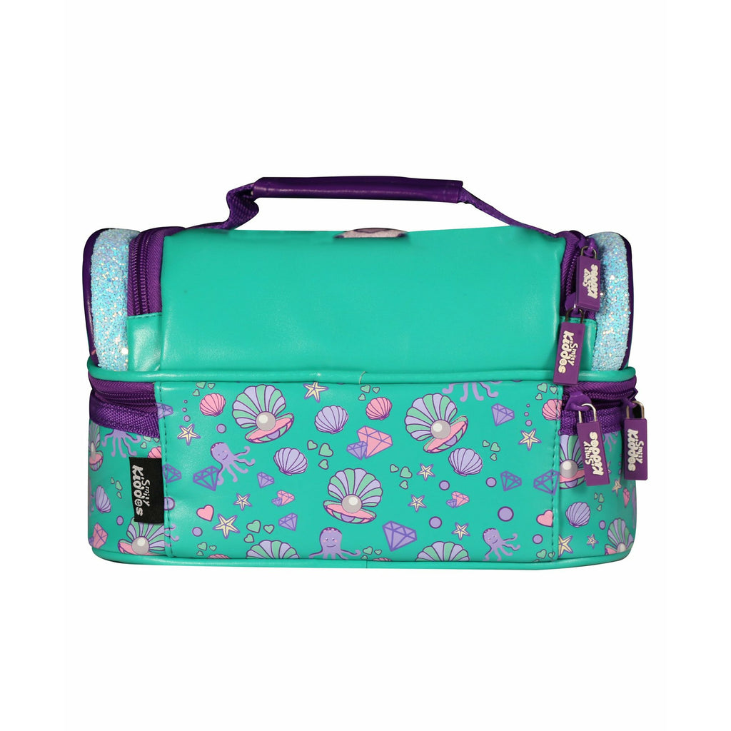 Smily Kiddos Dual Slot Lunch Bag Mermaid Theme Age 5Y+