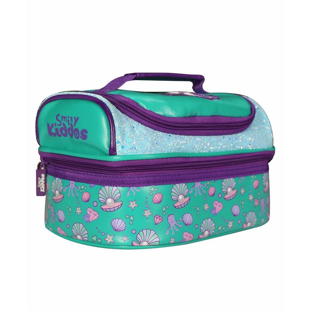 Smily Kiddos Dual Slot Lunch Bag Mermaid Theme Age 5Y+