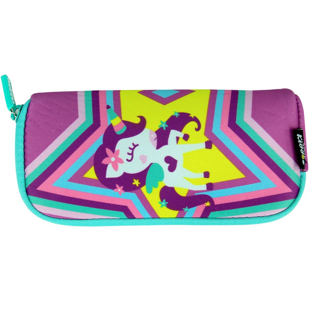 Smily Kiddos Mini Pencil Pouch - Purple Blue Age 5Y+