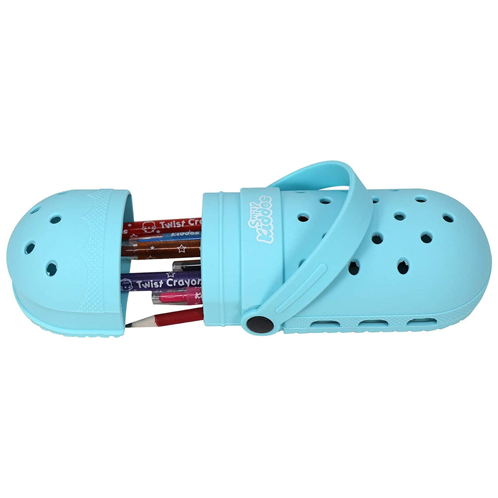 Smily Kiddos Silicone shoe pencil case - Light blue Age 5Y+