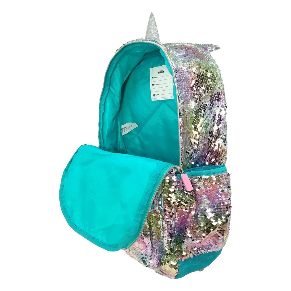 Smily Kiddos Starlight Unicorn Sequin Backpack For Girls Age 5Y+