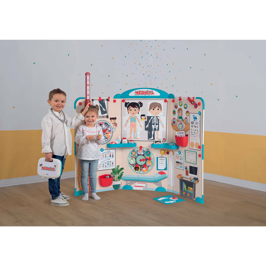 Smoby-DoctorS Office With 65 Accessoire Multicolor Age-3 Years & Above