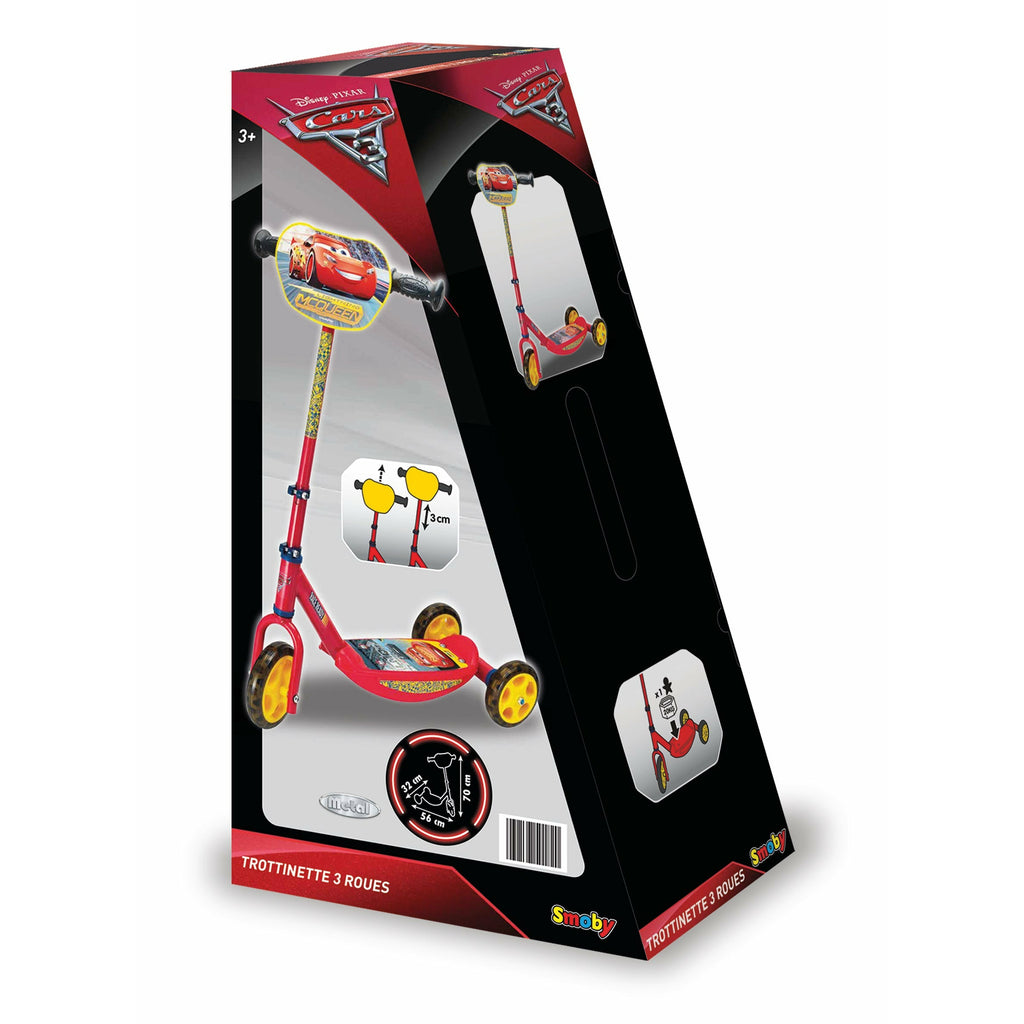 Smoby Cars 3 Wheels Scooter Multicolor Age-3 Years & Above