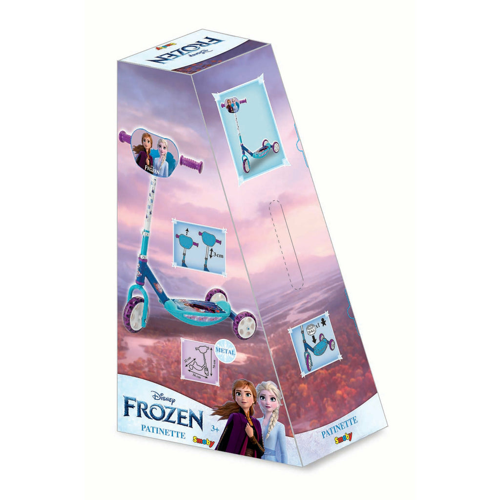 Smoby Frozen II 3 Wheels Scooter Multicolor Age-3 Years & Above
