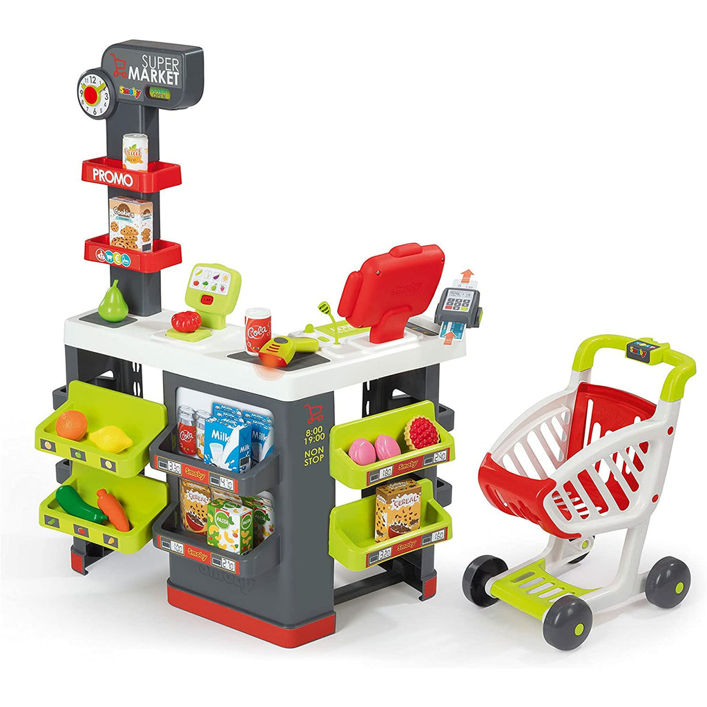 Smoby Super Market With 42 Accessories Age 3+ Girl