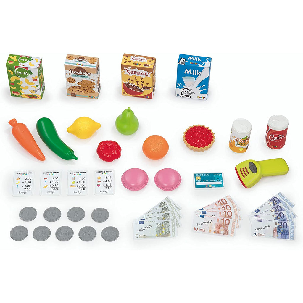 Smoby Super Market With 42 Accessories Age 3+ Girl