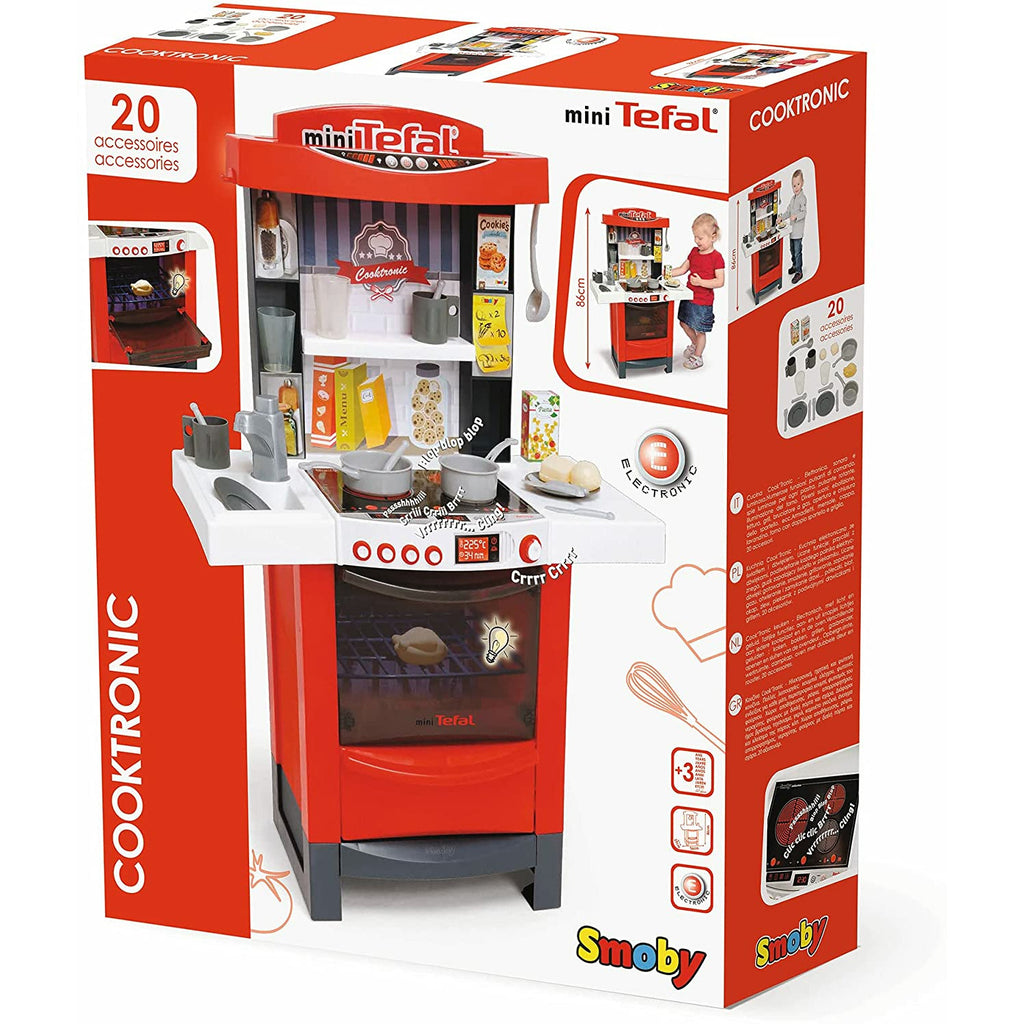 Smoby Tefal Cooktronic Kitchen Age 3+ Girl