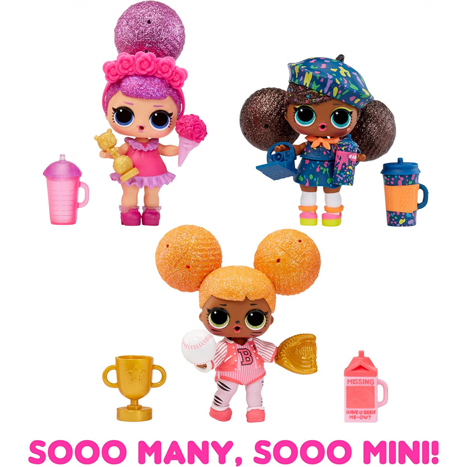 Sooo Mini L.O.L. Surprise Dolls with 8 Collectibles Multicolor Age 3 Years Above Peekaboo