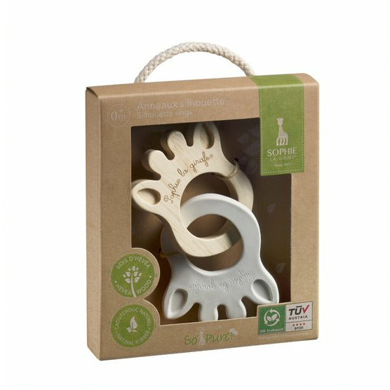 Sophie La Girafe SoPure Silhouette Rings Multicolor Age-Newborn & Above