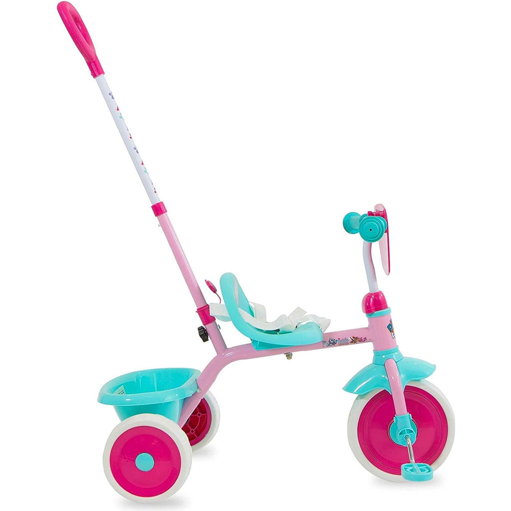 Spartan Paw Patrol Girls Tricycle with Pushbar Pink Age- 2 Years to 4 Years