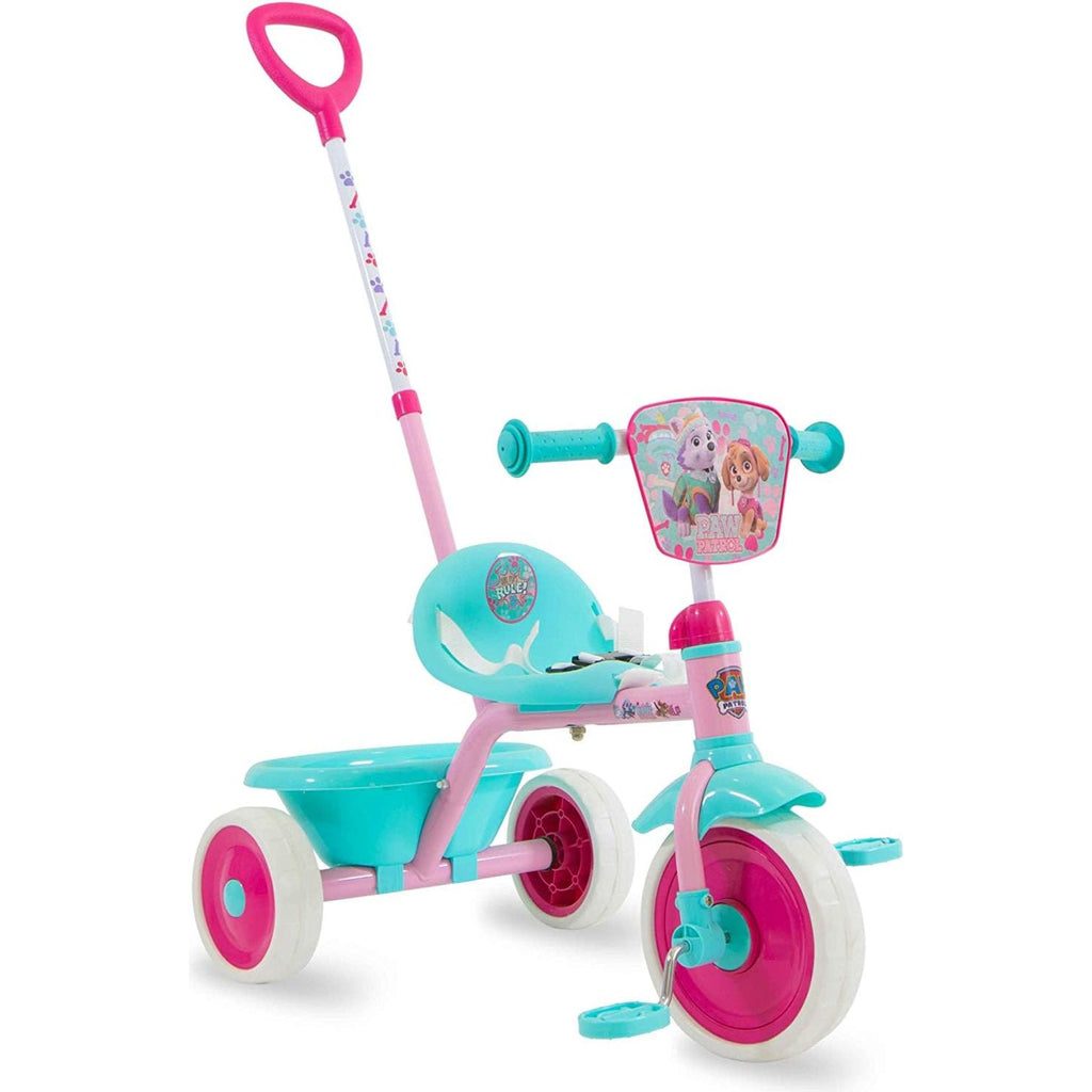 Spartan Paw Patrol Girls Tricycle with Pushbar Pink Age- 2 Years to 4 Years