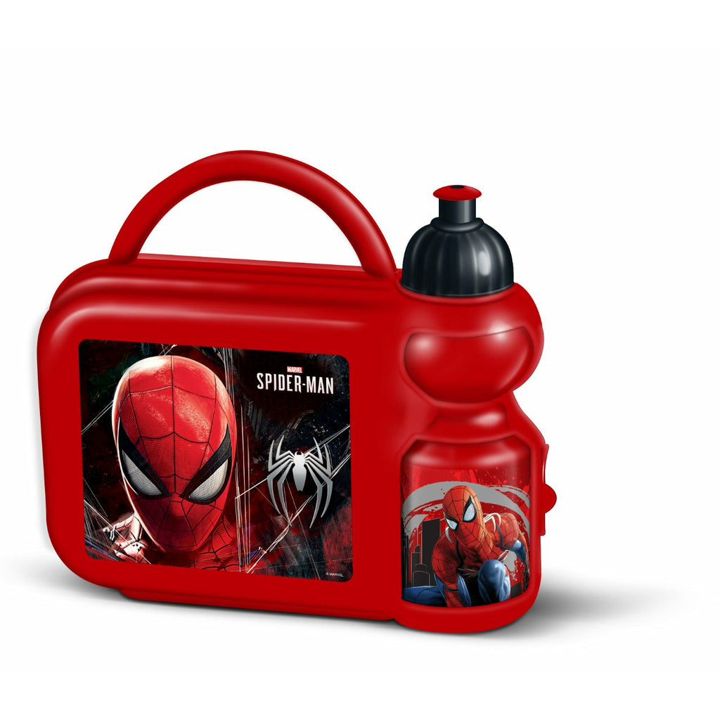 Spider Man- Combo Sets - Lunch Box & Bottle-Age 3 Years & Above