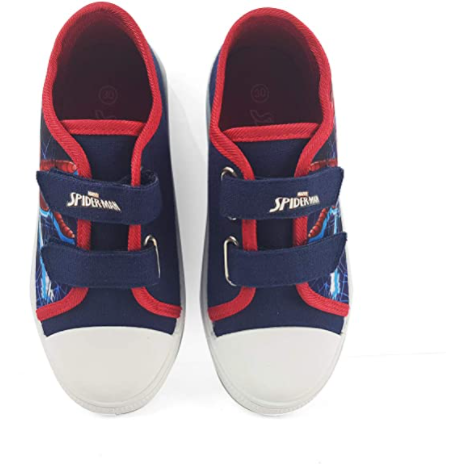 Marvel Spiderman Boys Sneakers Navy