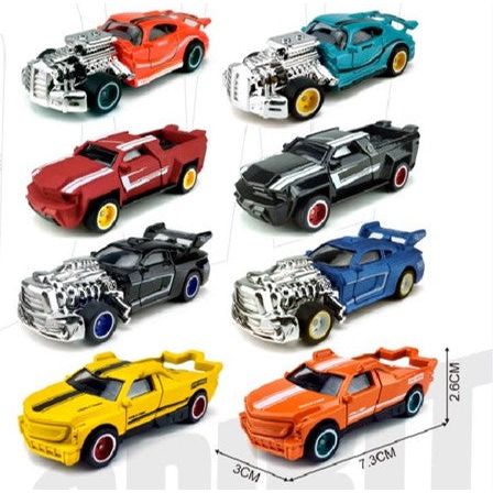 Spirit Arrow 1:64 Slide Simulation Mini Metal Vintage Car/Truck Pack of 1 Assorted Age- 3 Years & Above