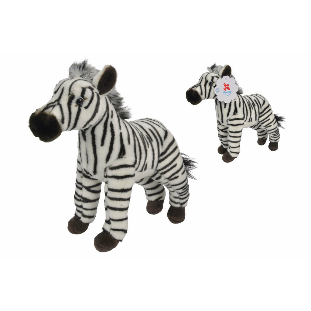Standing Zebra 27Cm (Ht) Multi Color Age-Newborn & Above