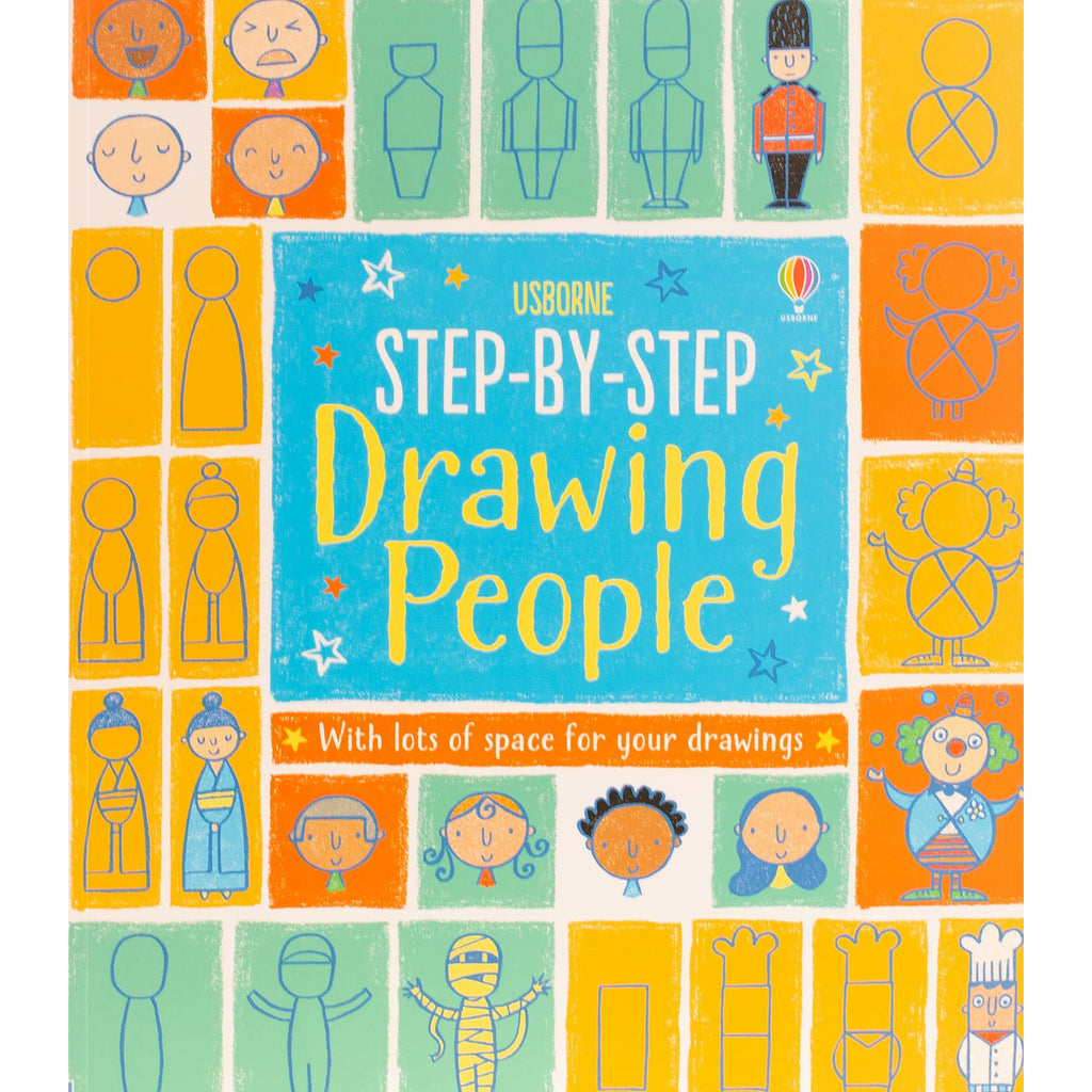 Step-by-step Drawing People by Fiona Watt