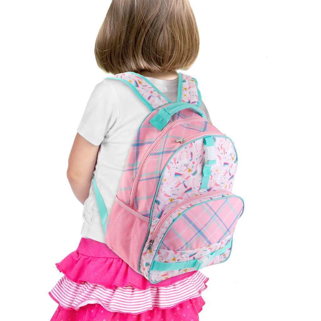 Stephen Joseph All Over Print Backpack Pink Unicorn Pink Age- 3 Years & Above