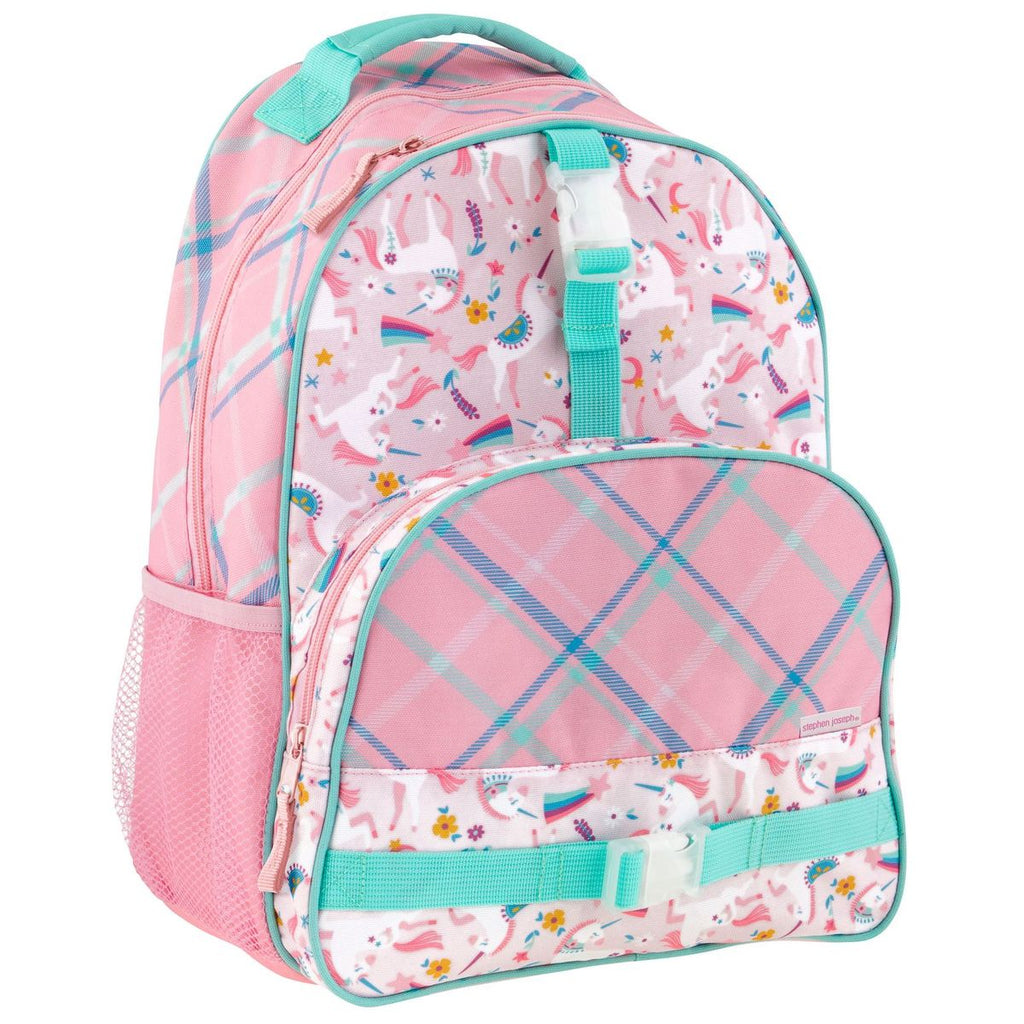 Stephen Joseph All Over Print Backpack Pink Unicorn Pink Age- 3 Years & Above
