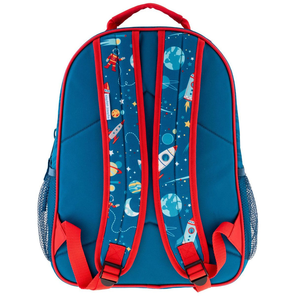 Stephen Joseph All Over Print Backpack Space Blue Age- 3 Years & Above