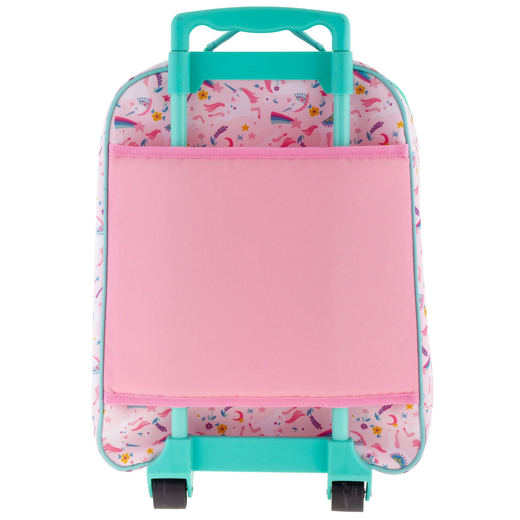 Stephen Joseph All Over Print Rolling Trolley Bag Unicorn Pink Age- 3 Years & Above