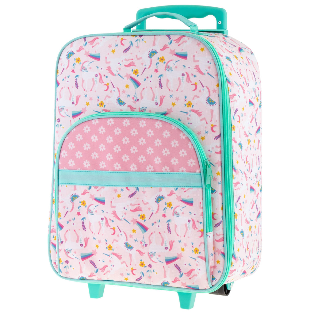 Stephen Joseph All Over Print Rolling Trolley Bag Unicorn Pink Age- 3 Years & Above