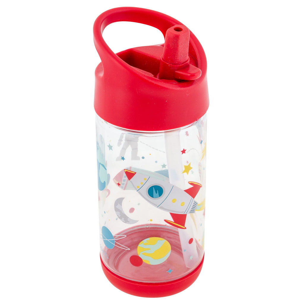 Stephen Joseph Flip Top Bottle Space Red Age- 3 Years & Above