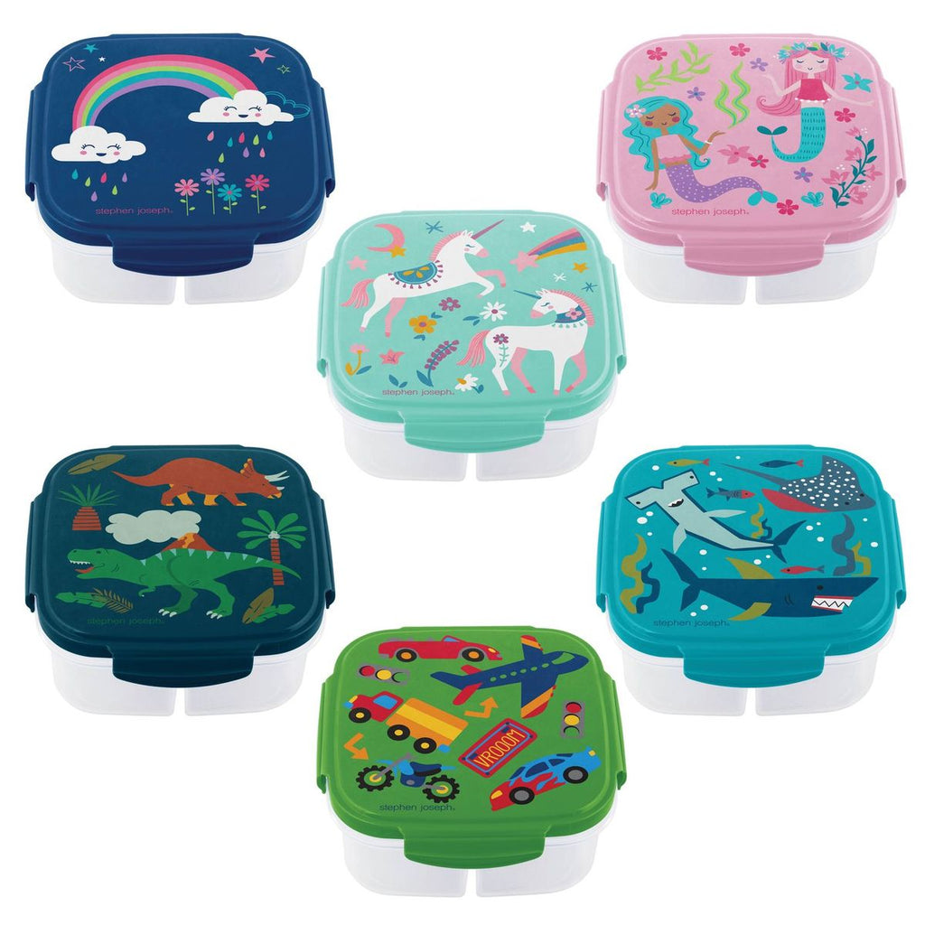 Stephen Joseph Snack Box With Ice Pack Shark Blue Age- 3 Years & Above