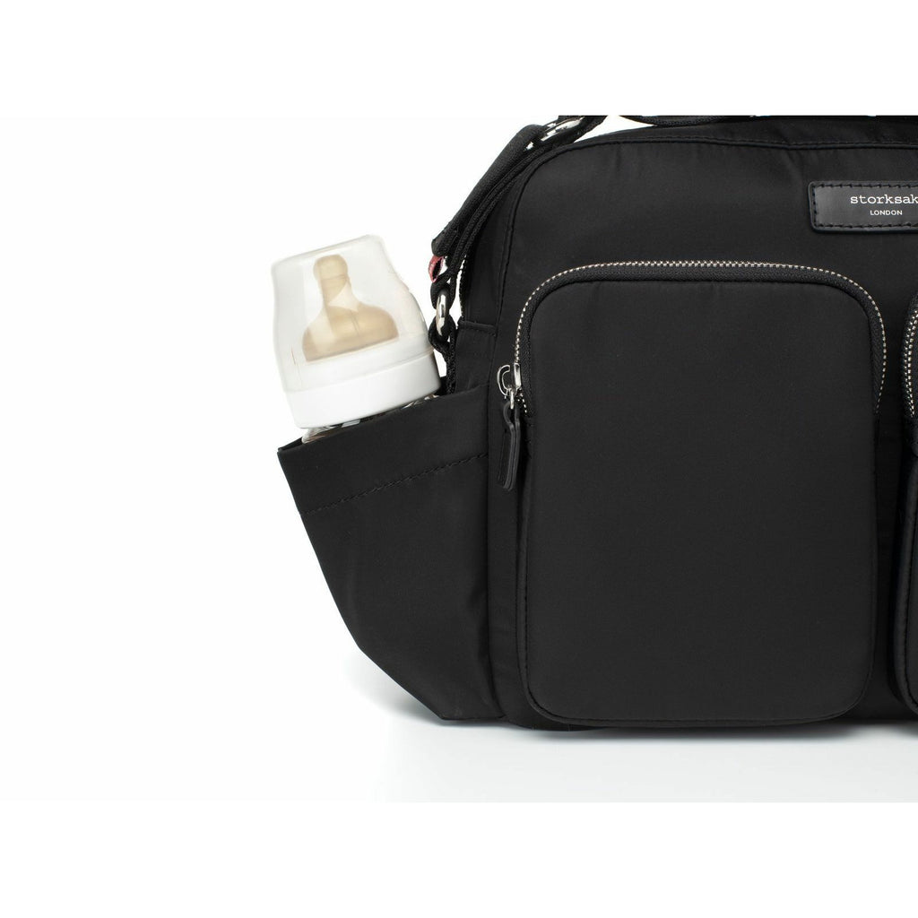 Storksak Eco Stroller Diaper Bag Black Unisex
