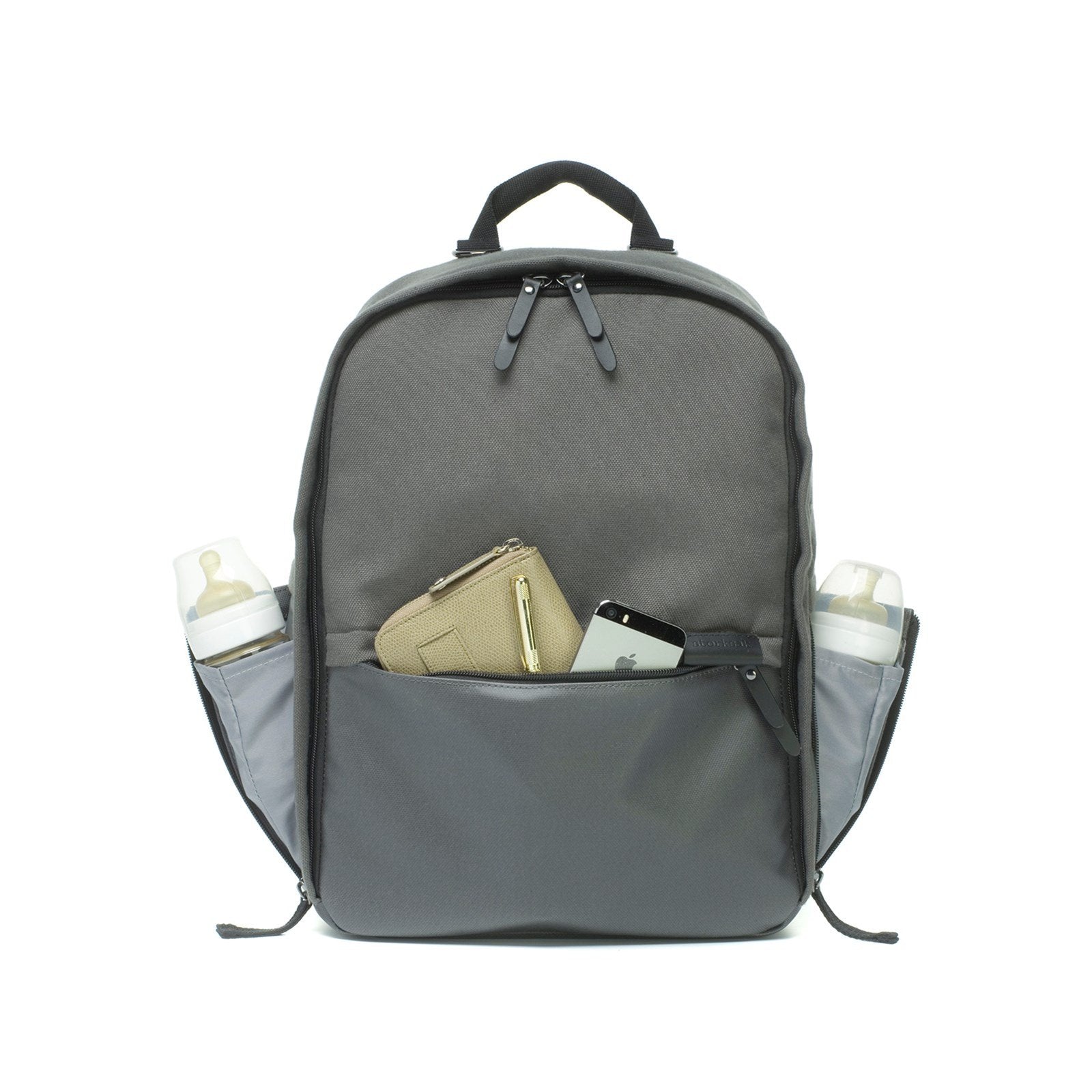 Storksak Taylor Charcoal Unisex Peekaboo