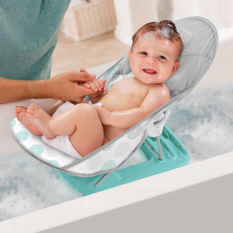 Summer Deluxe Baby Bather Dashed Dots Multicolor Age- Newborn & Above