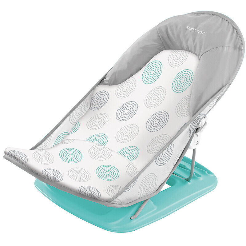 Summer Deluxe Baby Bather Dashed Dots Multicolor Age- Newborn & Above