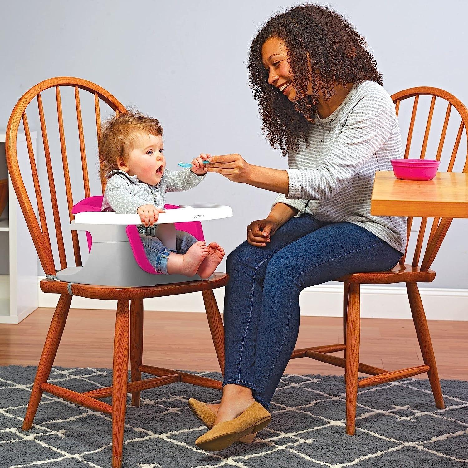 summer infant super seat pink Summer Infant 4-In-1 Superseat Pink Age- 6 Months to 3 Years