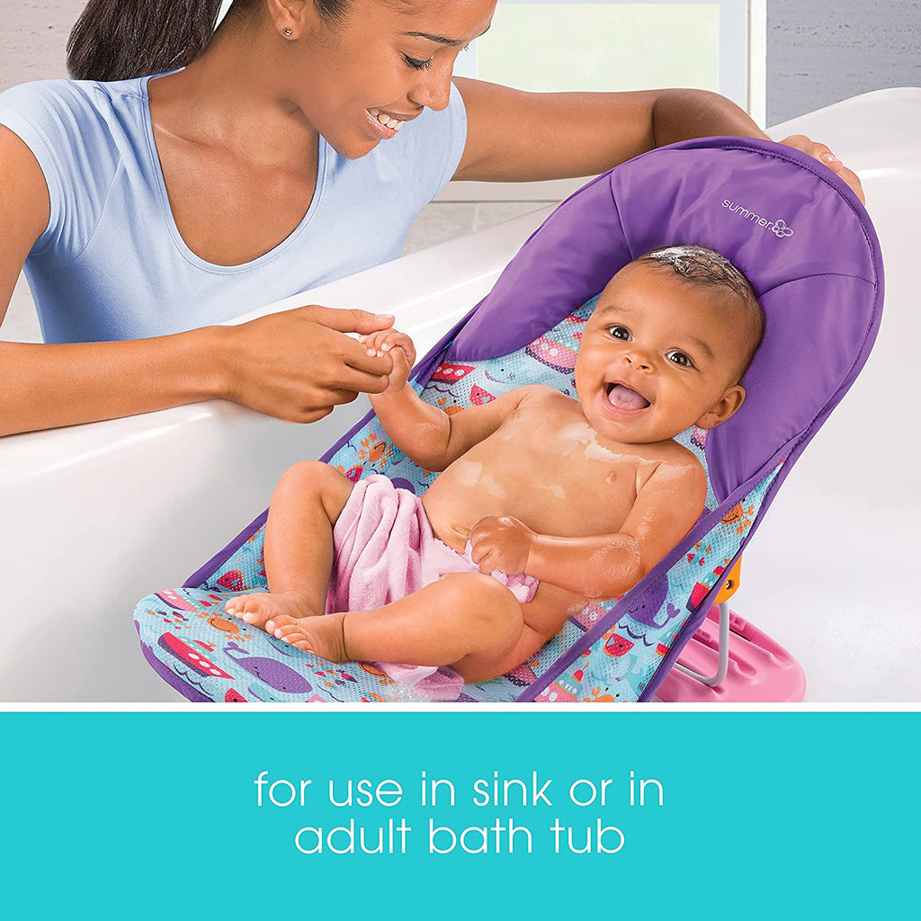 Summer Infant Deluxe Baby Bather - Dolphin Dive 0M+