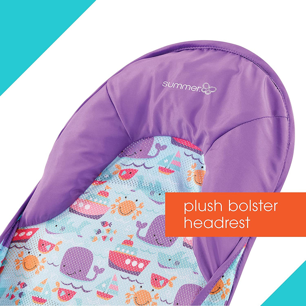 Summer Infant Deluxe Baby Bather - Dolphin Dive 0M+