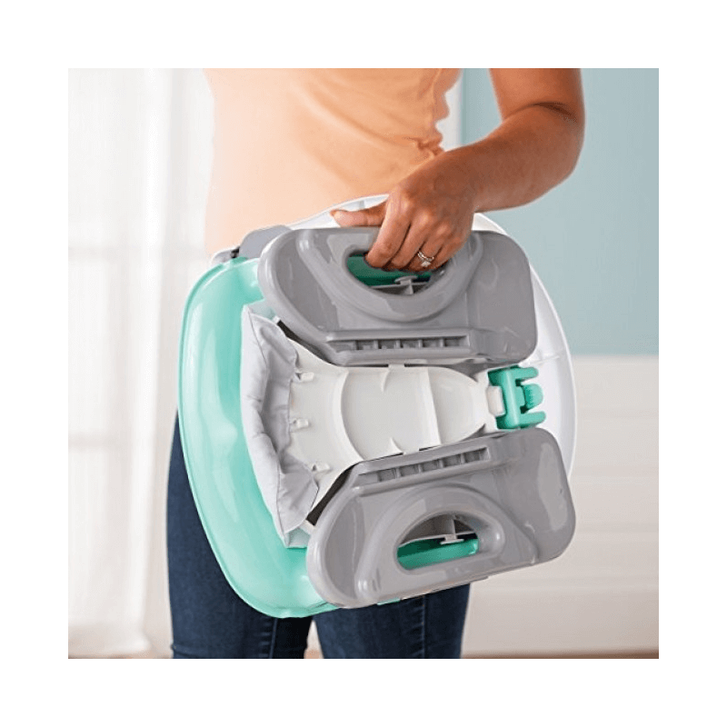 Summer Infant Deluxe Comfort Folding Booster Seat - Elephant Love 6M+