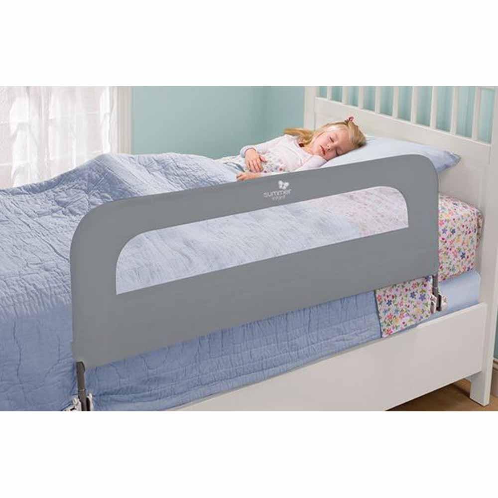 summer infant extra long bed rail Summer Infant Extra Long Safety Bed Rail Homesafe Grey 0M+