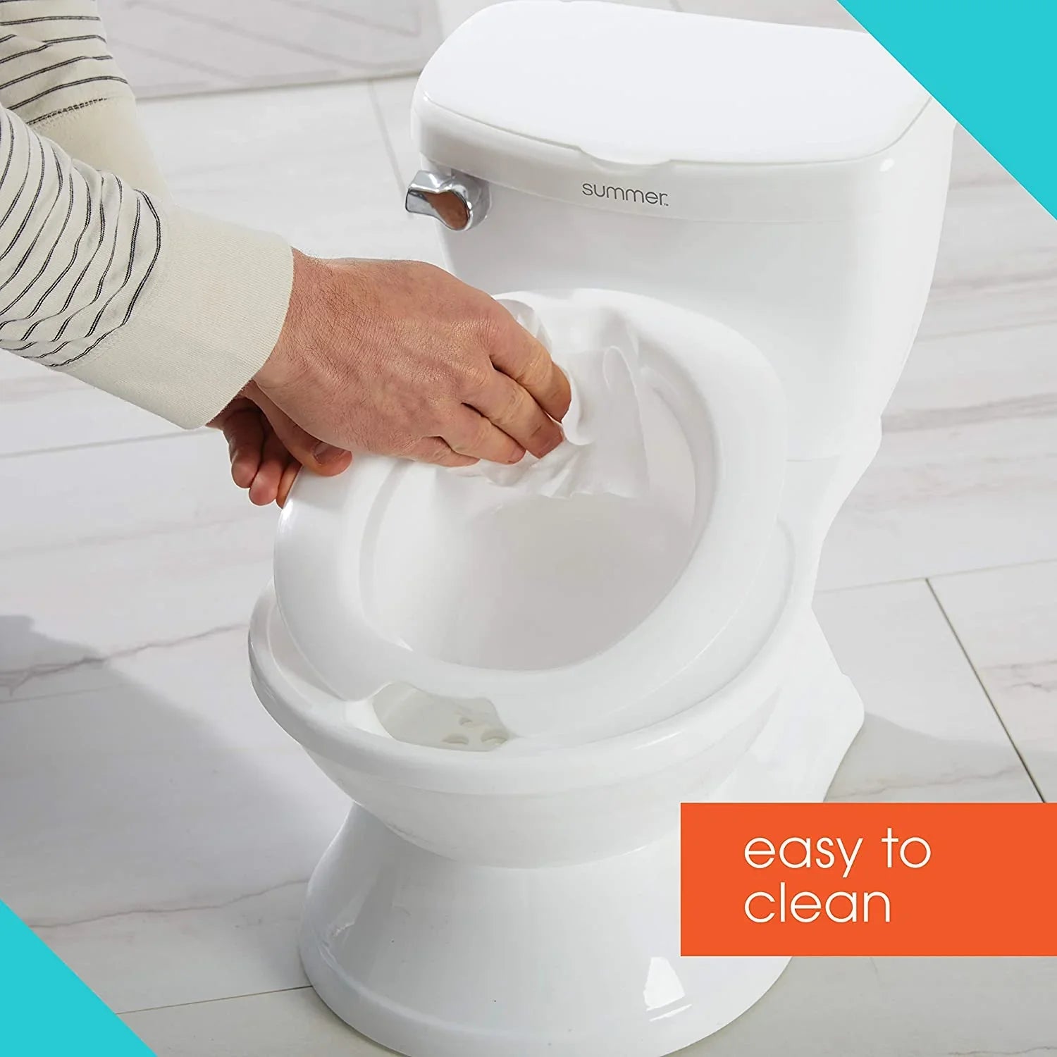 summer infant my size potty train and transitions Summer Infant My Size Train & Transition Potty Seat White/Grey Age-1 Year & Above