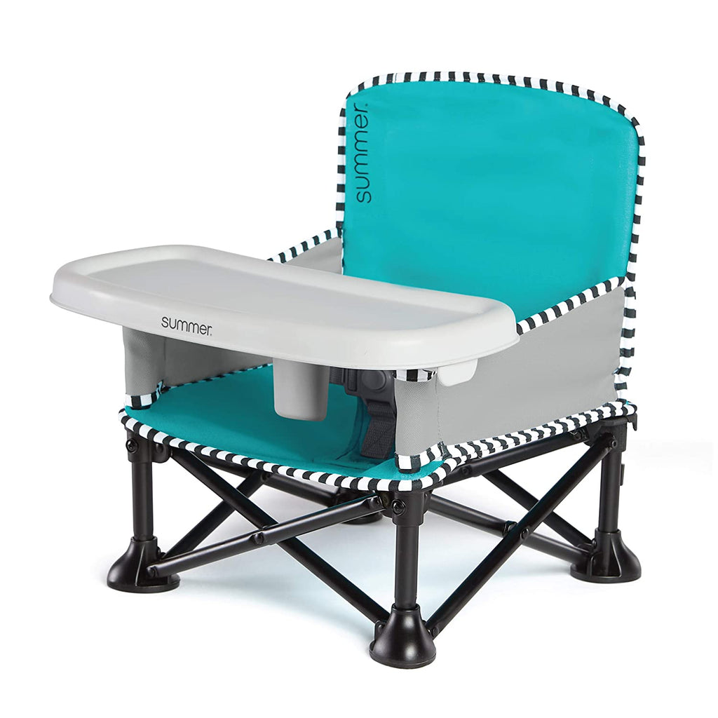 Summer Infant Pop N Sit Booster Aqua 6M+